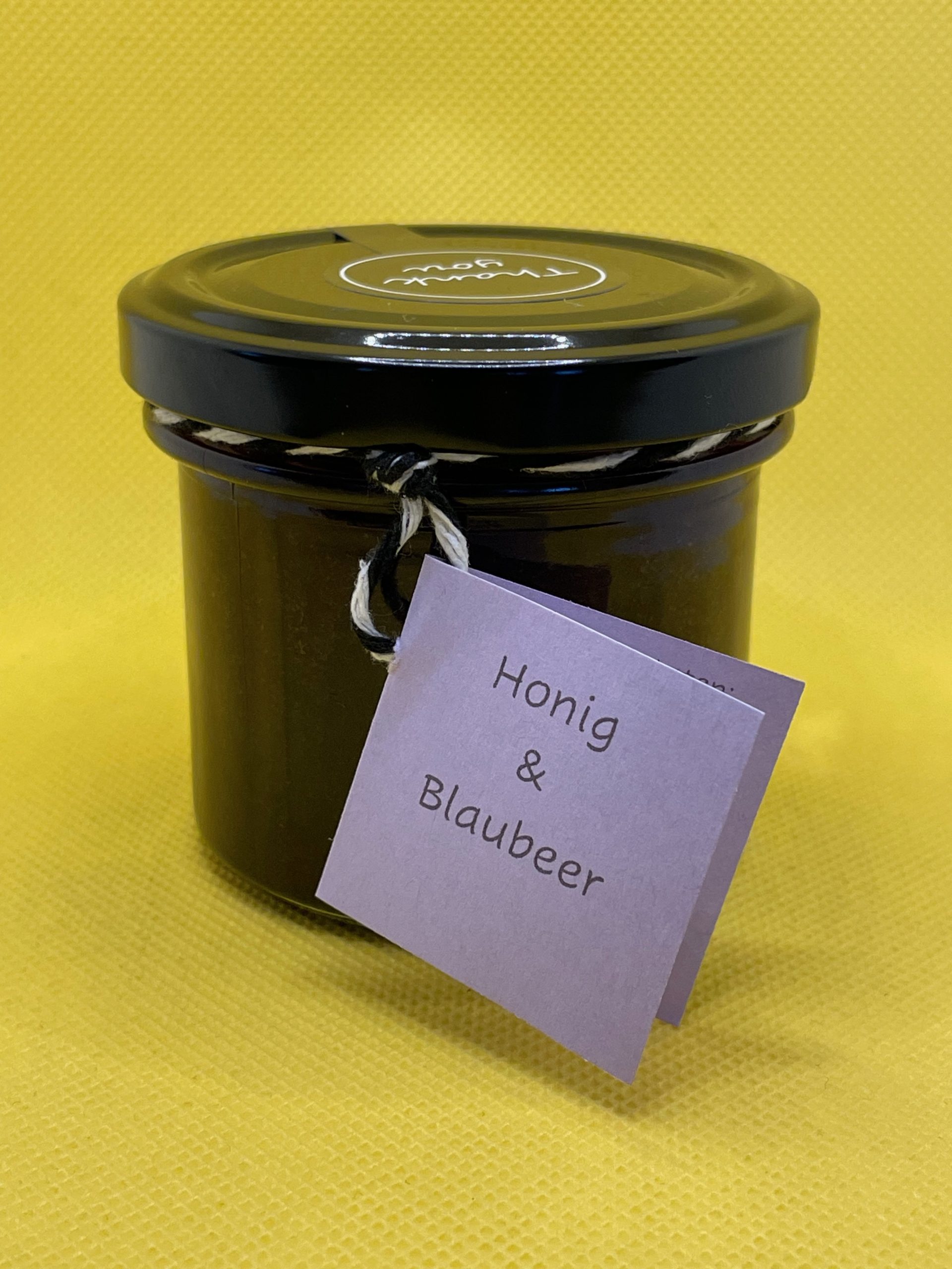 Honigzubereitung - Honig mit Blaubeeren