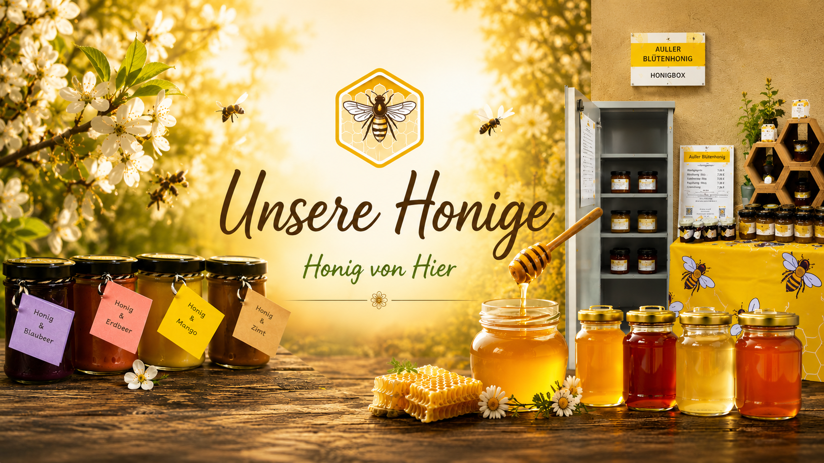 Imkerei Auller Blütenhonig - Honig von Hier